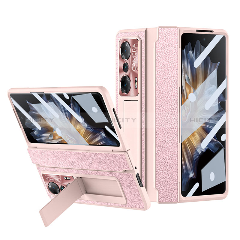 Coque Luxe Cuir et Plastique Housse Etui Mat ZL1 pour Huawei Honor Magic Vs 5G Plus