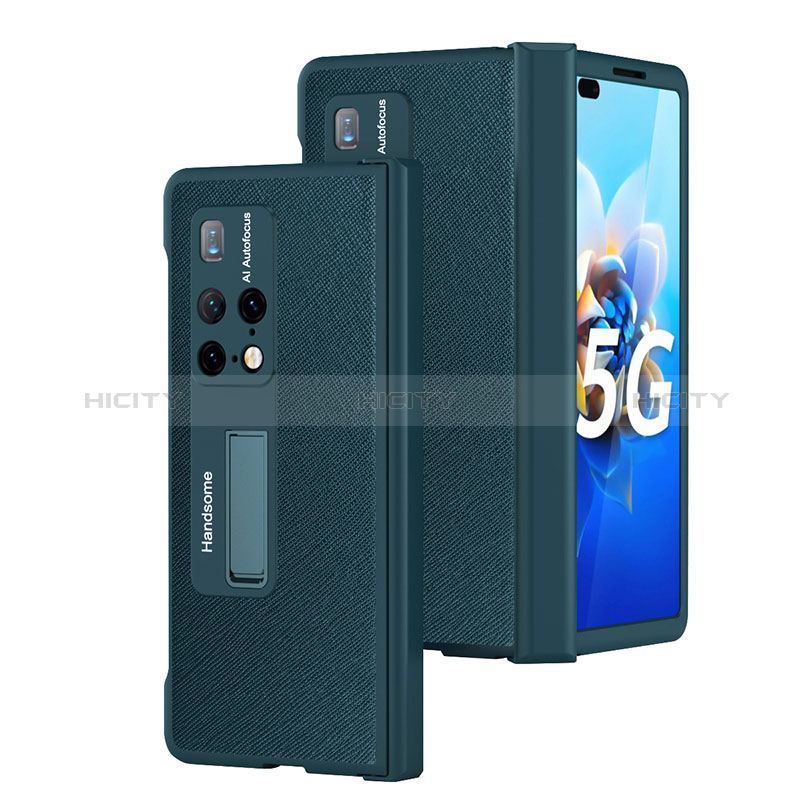 Coque Luxe Cuir et Plastique Housse Etui Mat ZL13 pour Huawei Mate X2 Plus