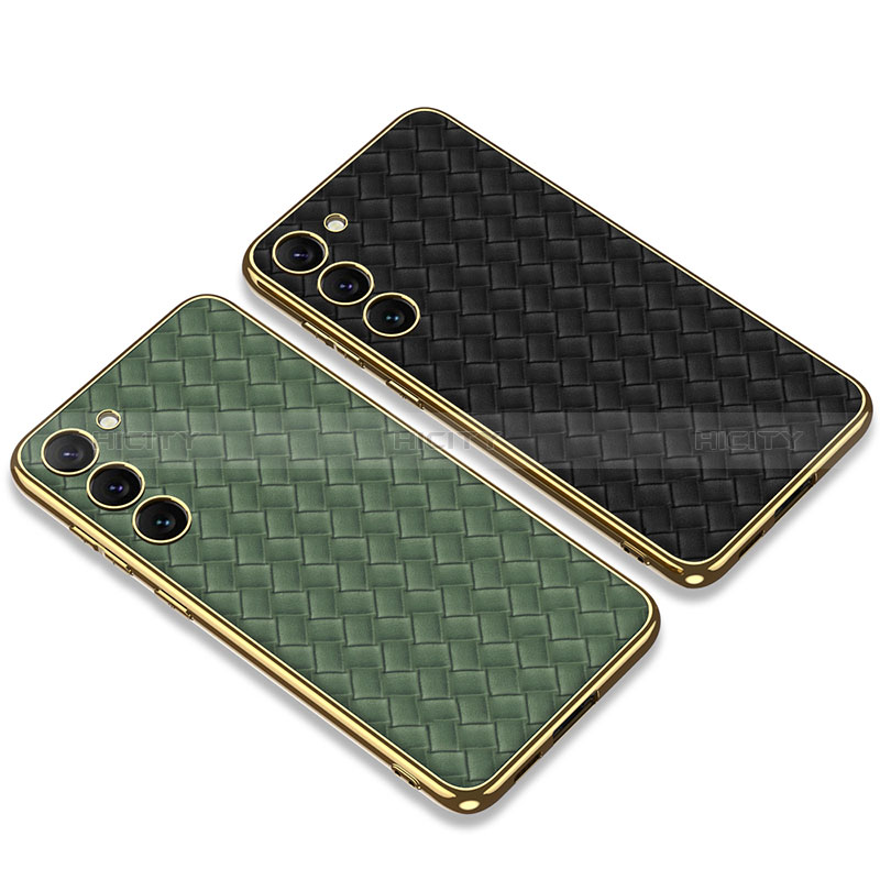 Coque Luxe Cuir Housse Etui AC3 pour Samsung Galaxy S22 5G Plus