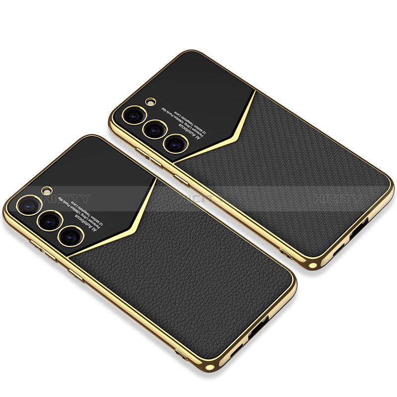 Coque Luxe Cuir Housse Etui AC4 pour Samsung Galaxy S23 5G Plus