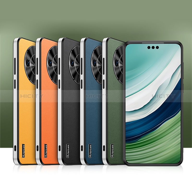 Coque Luxe Cuir Housse Etui AT1 pour Huawei Mate 60 Pro Plus