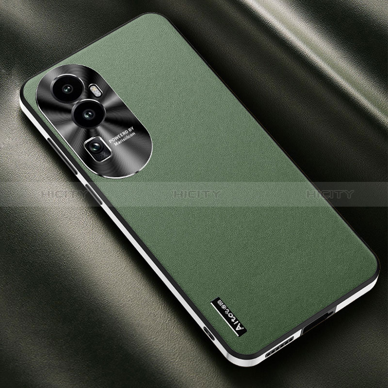 Coque Luxe Cuir Housse Etui AT2 pour Oppo Reno10 Pro+ Plus 5G Plus