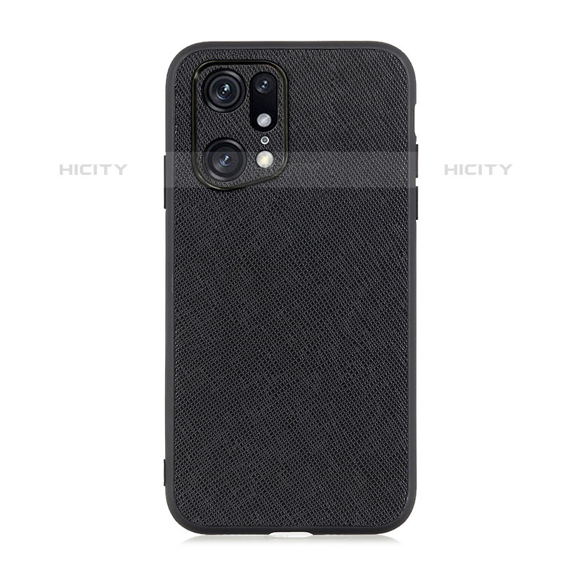 Coque Luxe Cuir Housse Etui B01H pour Oppo Find X5 Pro 5G Plus