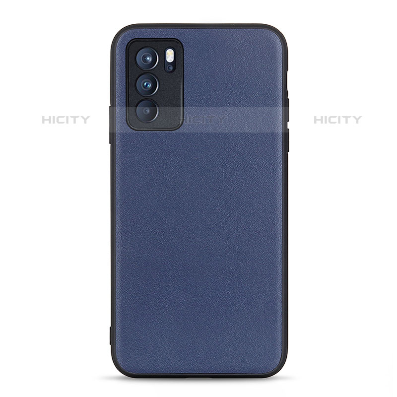 Coque Luxe Cuir Housse Etui B01H pour Oppo Reno6 Pro 5G India Plus