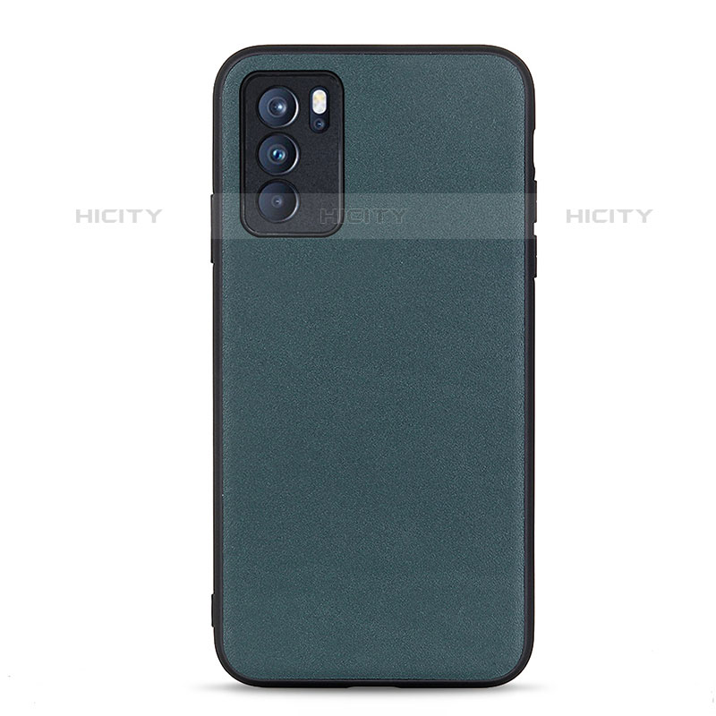 Coque Luxe Cuir Housse Etui B01H pour Oppo Reno6 Pro 5G India Plus