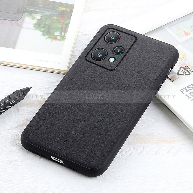 Coque Luxe Cuir Housse Etui B01H pour Realme 9 Pro 5G Noir Plus