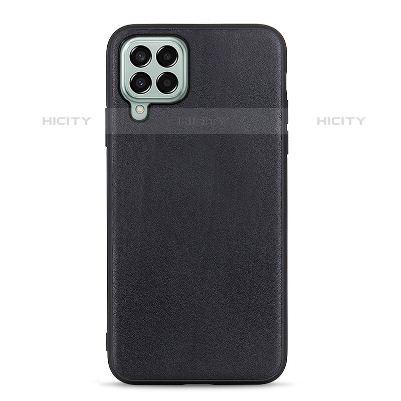 Coque Luxe Cuir Housse Etui B01H pour Samsung Galaxy M33 5G Noir Plus