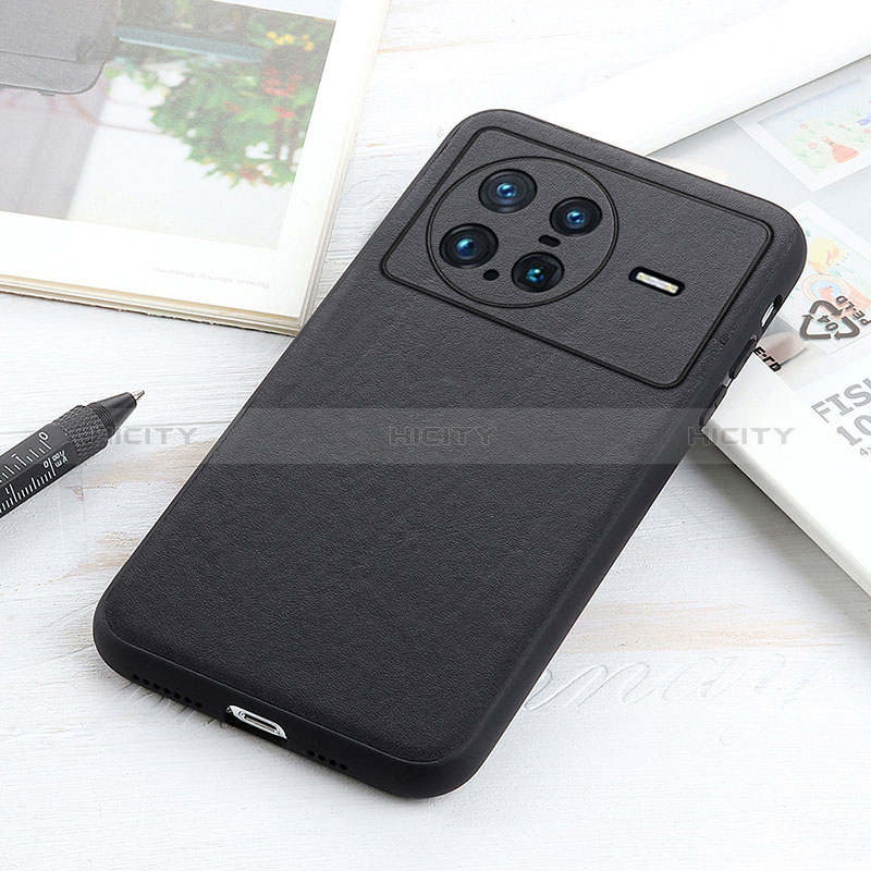 Coque Luxe Cuir Housse Etui B01H pour Vivo X Note Noir Plus