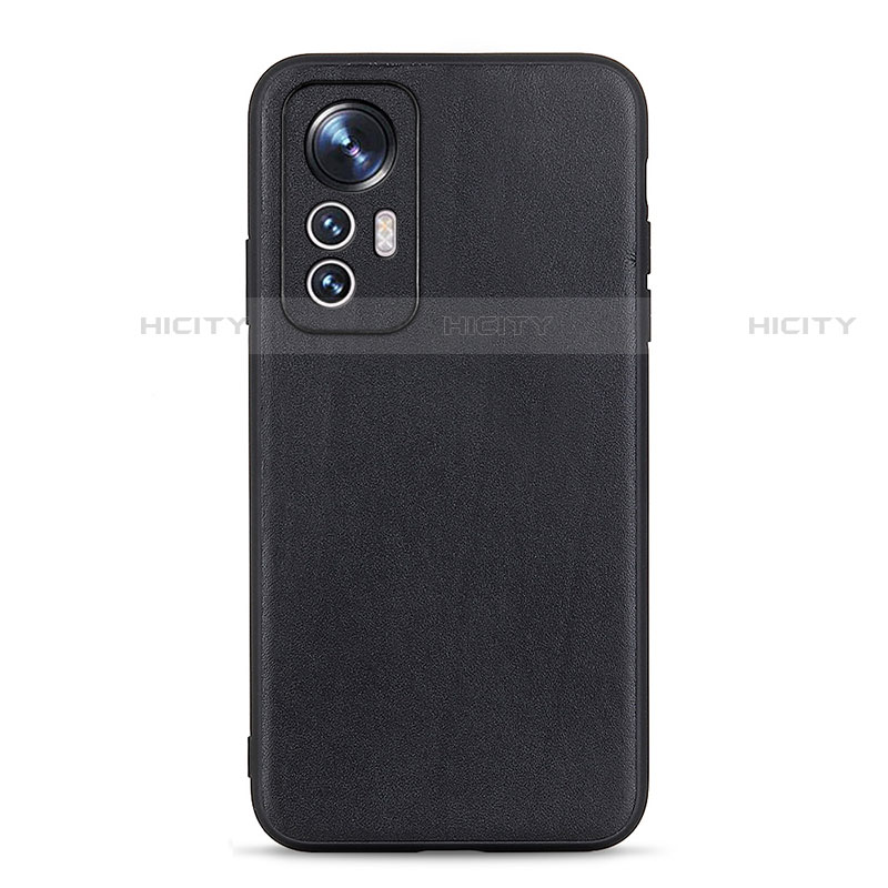 Coque Luxe Cuir Housse Etui B01H pour Xiaomi Mi 12 Lite 5G Noir Plus