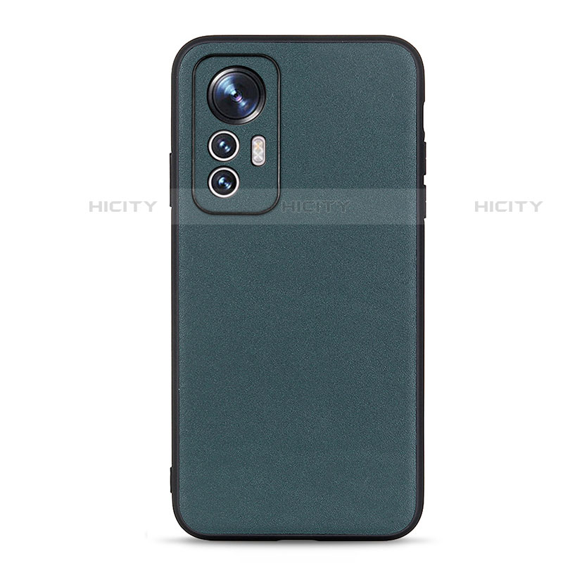 Coque Luxe Cuir Housse Etui B01H pour Xiaomi Mi 12 Lite 5G Vert Plus