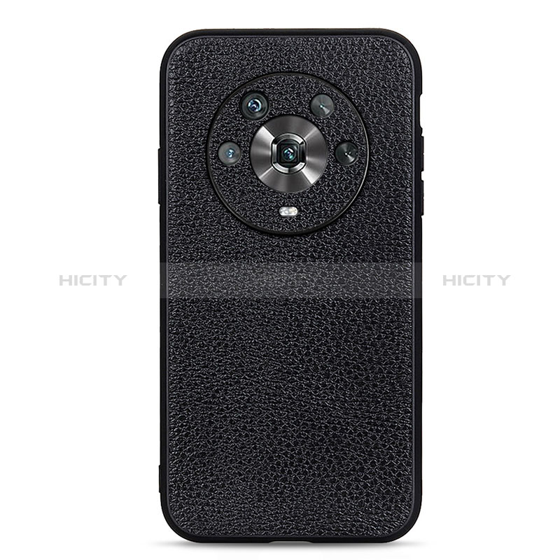 Coque Luxe Cuir Housse Etui B02H pour Huawei Honor Magic4 5G Noir Plus