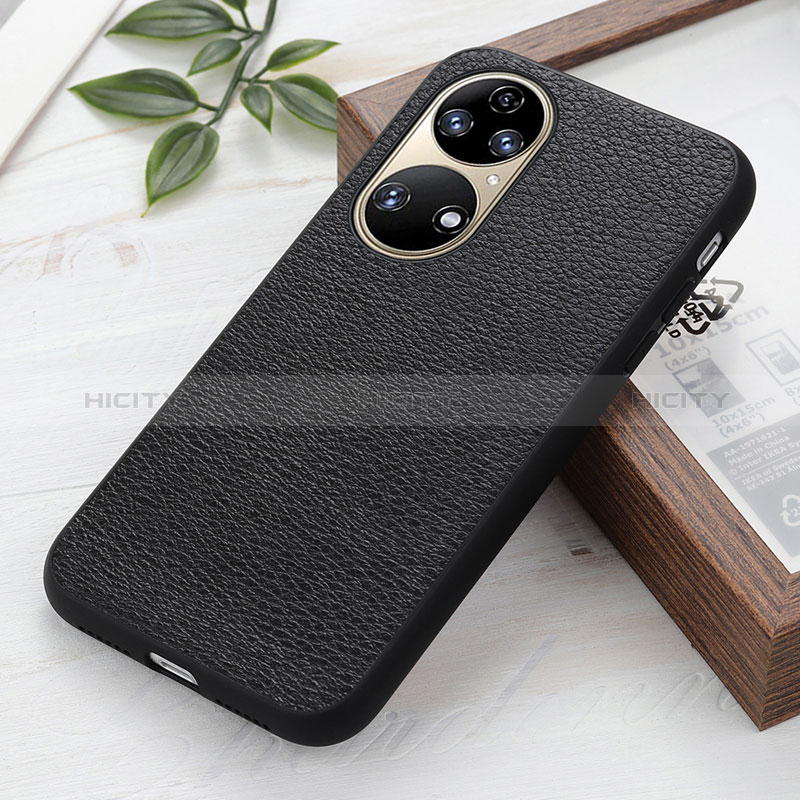 Coque Luxe Cuir Housse Etui B02H pour Huawei P50 Plus