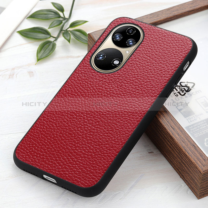 Coque Luxe Cuir Housse Etui B02H pour Huawei P50 Plus