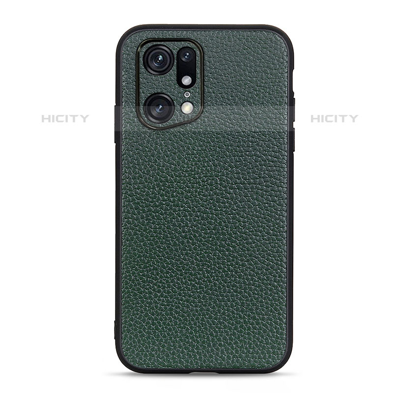 Coque Luxe Cuir Housse Etui B02H pour Oppo Find X5 Pro 5G Plus