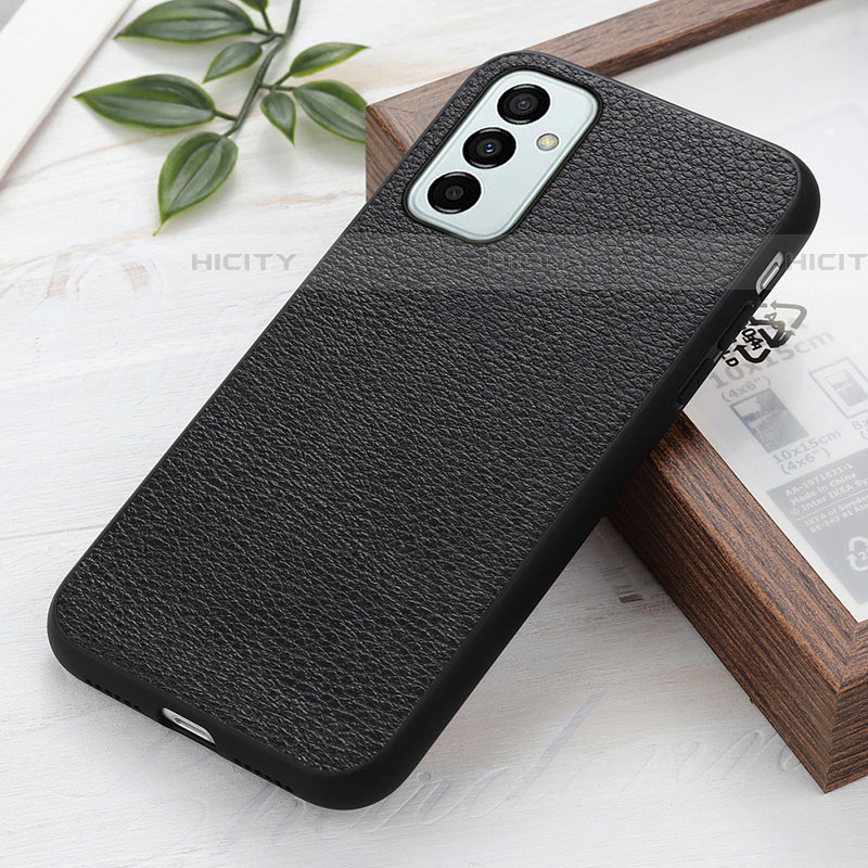 Coque Luxe Cuir Housse Etui B02H pour Samsung Galaxy F23 5G Noir Plus