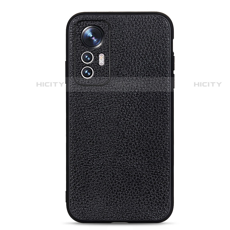 Coque Luxe Cuir Housse Etui B02H pour Xiaomi Mi 12 Lite 5G Noir Plus