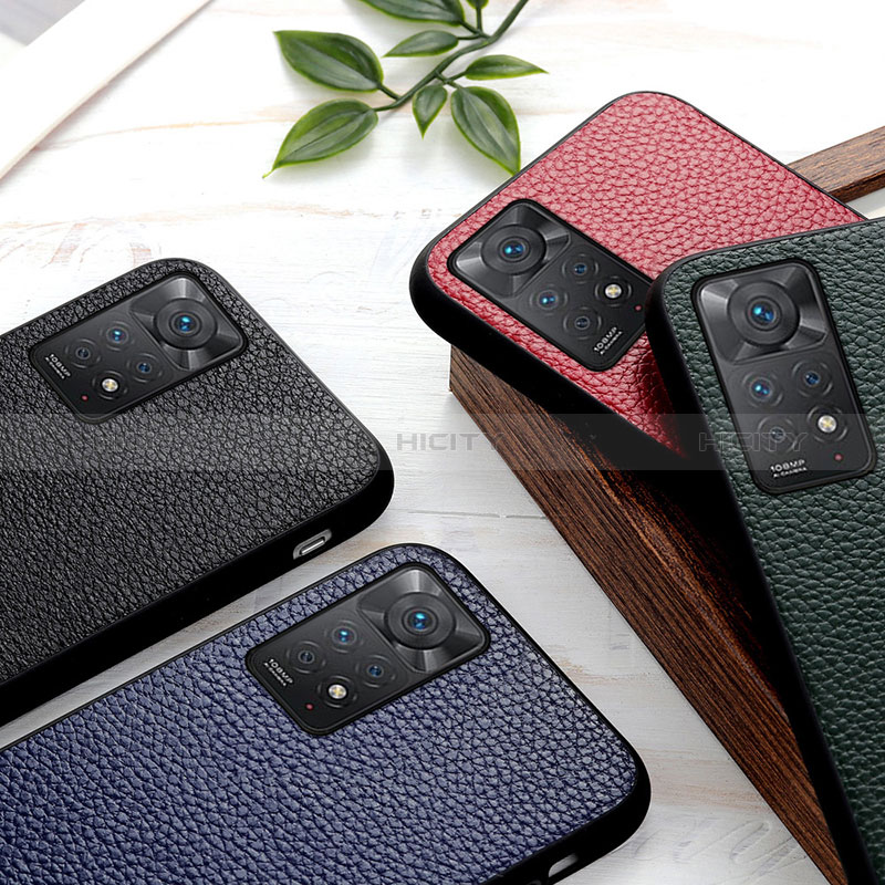 Coque Luxe Cuir Housse Etui B02H pour Xiaomi Redmi Note 11 Pro 4G Plus