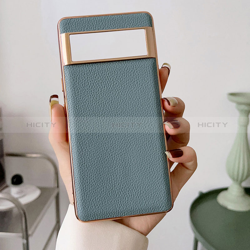 Coque Luxe Cuir Housse Etui B03H pour Google Pixel 6 5G Plus