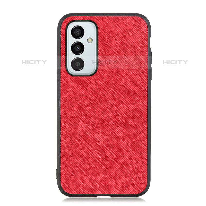 Coque Luxe Cuir Housse Etui B03H pour Samsung Galaxy M23 5G Rouge Plus