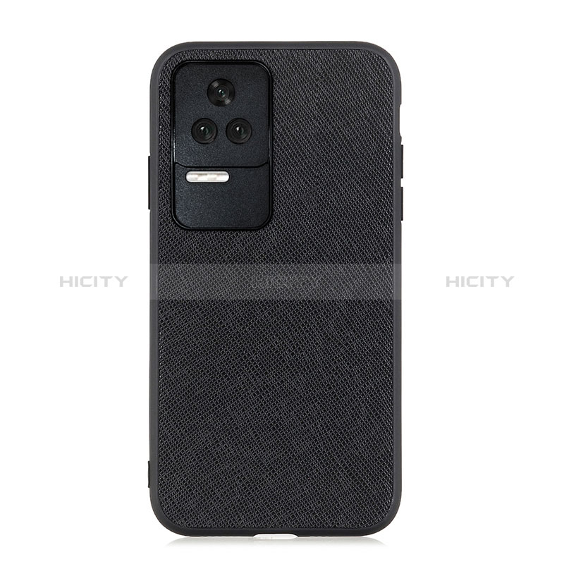 Coque Luxe Cuir Housse Etui B03H pour Xiaomi Poco F4 5G Noir Plus