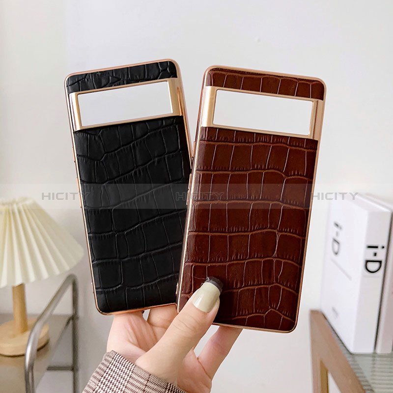 Coque Luxe Cuir Housse Etui B04H pour Google Pixel 6 5G Plus