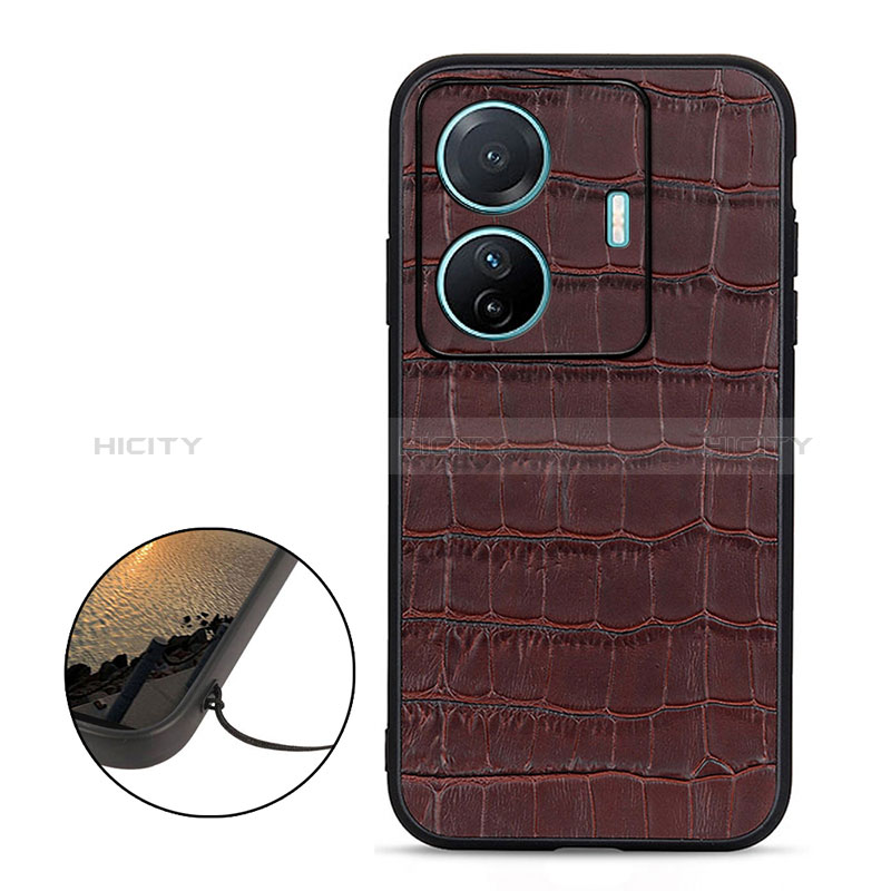 Coque Luxe Cuir Housse Etui B04H pour Vivo T1 5G Plus