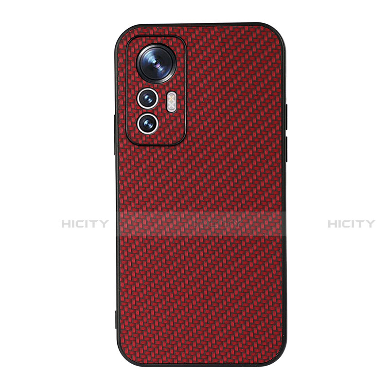 Coque Luxe Cuir Housse Etui B05H pour Xiaomi Mi 12 5G Rouge Plus