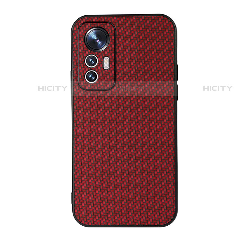 Coque Luxe Cuir Housse Etui B05H pour Xiaomi Mi 12S 5G Rouge Plus