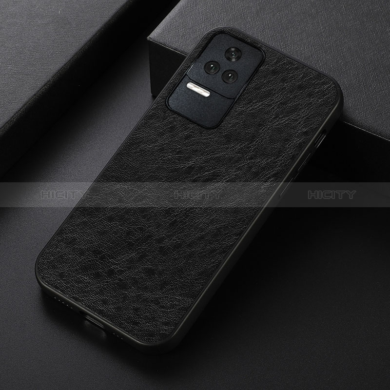 Coque Luxe Cuir Housse Etui B05H pour Xiaomi Redmi K50 5G Noir Plus