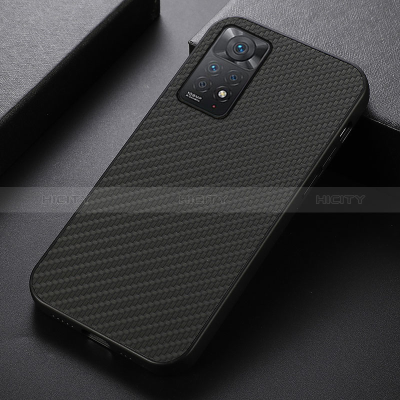 Coque Luxe Cuir Housse Etui B05H pour Xiaomi Redmi Note 11 Pro 4G Noir Plus