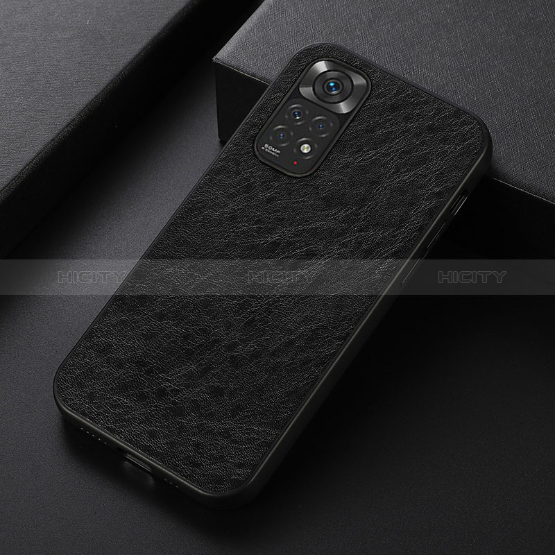 Coque Luxe Cuir Housse Etui B05H pour Xiaomi Redmi Note 11S 4G Noir Plus