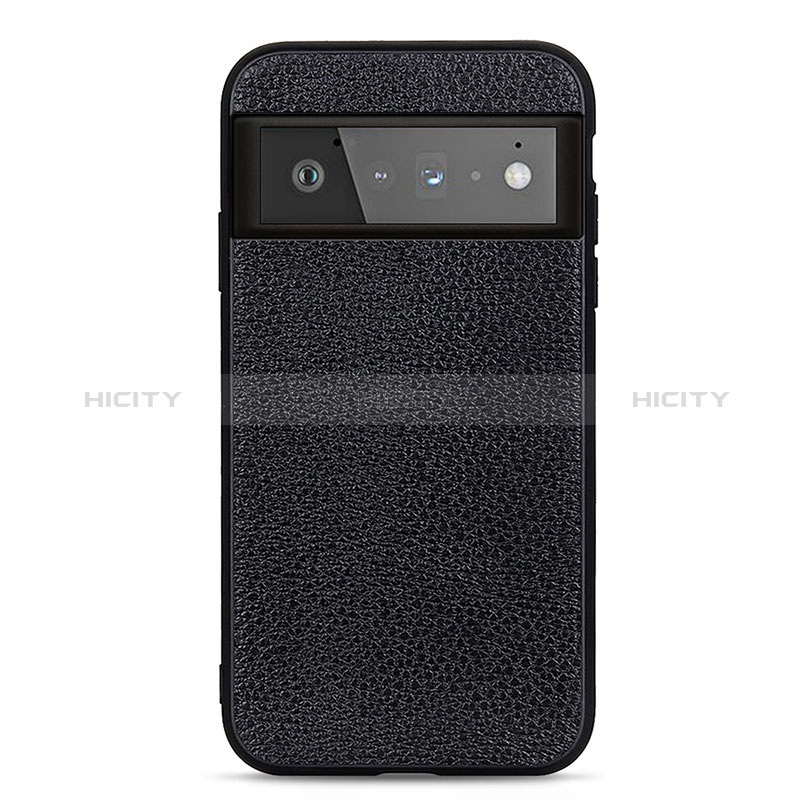 Coque Luxe Cuir Housse Etui B06H pour Google Pixel 6 Pro 5G Noir Plus