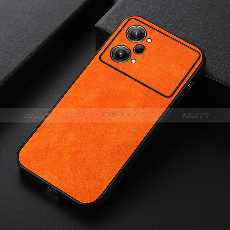 Coque Luxe Cuir Housse Etui B06H pour Oppo K10 Pro 5G Orange Plus