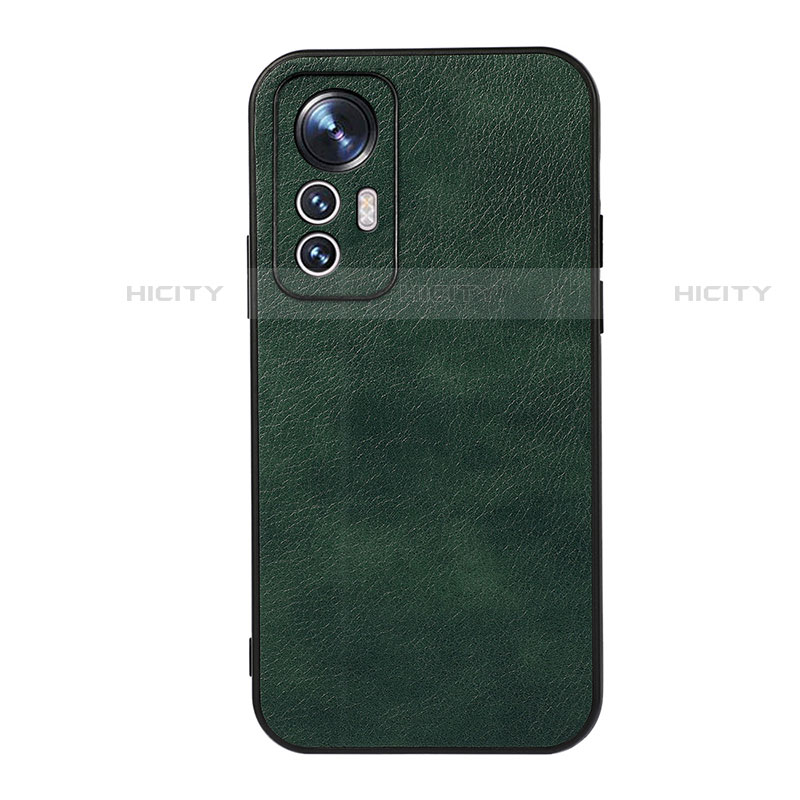 Coque Luxe Cuir Housse Etui B06H pour Xiaomi Mi 12 Lite 5G Vert Plus