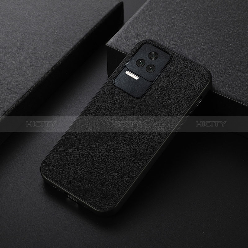 Coque Luxe Cuir Housse Etui B06H pour Xiaomi Poco F4 5G Noir Plus