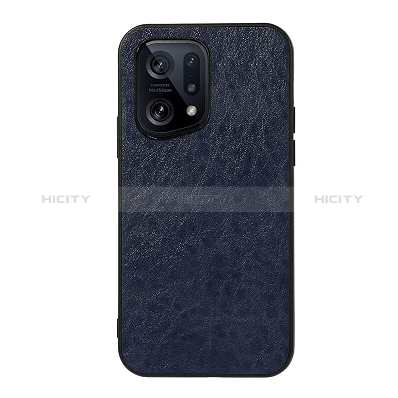 Coque Luxe Cuir Housse Etui B07H pour Oppo Find X5 5G Plus