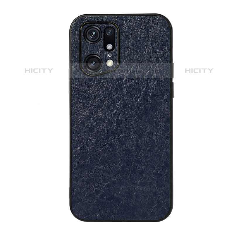 Coque Luxe Cuir Housse Etui B07H pour Oppo Find X5 Pro 5G Plus