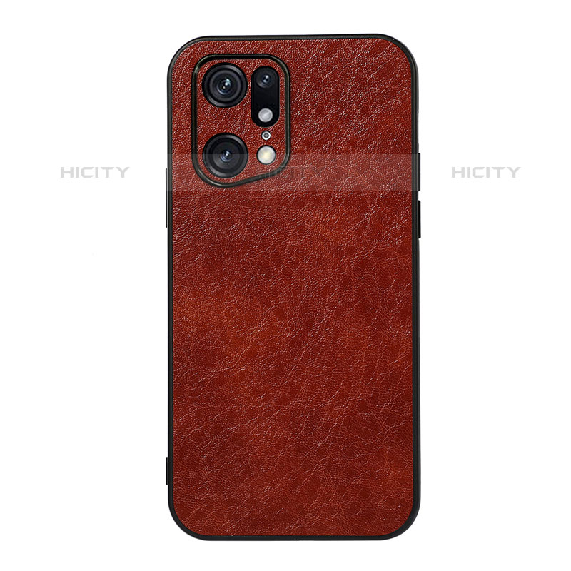 Coque Luxe Cuir Housse Etui B07H pour Oppo Find X5 Pro 5G Plus