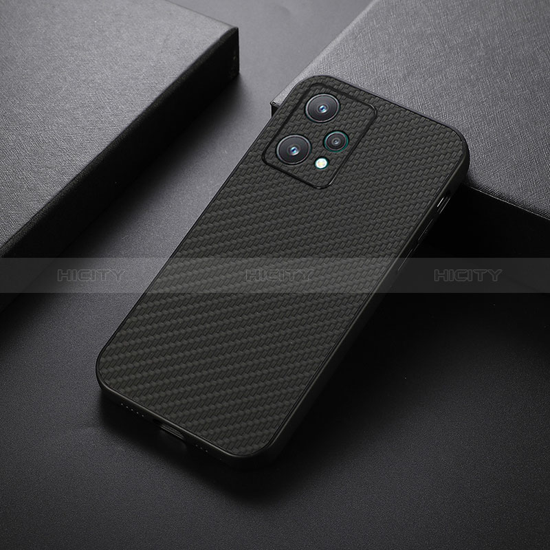 Coque Luxe Cuir Housse Etui B07H pour Realme 9 Pro 5G Noir Plus