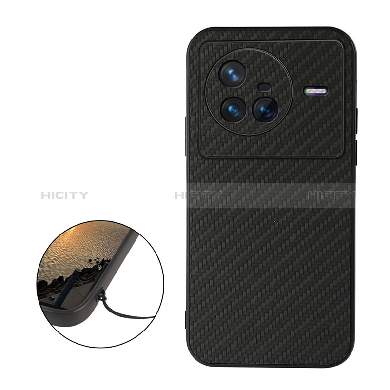 Coque Luxe Cuir Housse Etui B07H pour Vivo X80 5G Plus