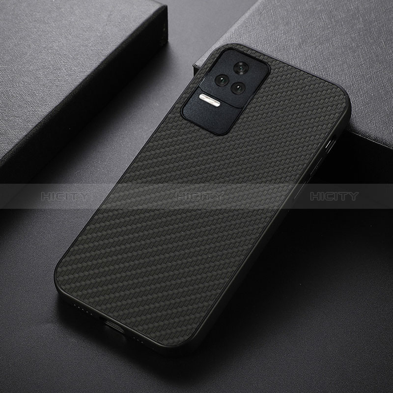 Coque Luxe Cuir Housse Etui B07H pour Xiaomi Redmi K40S 5G Noir Plus