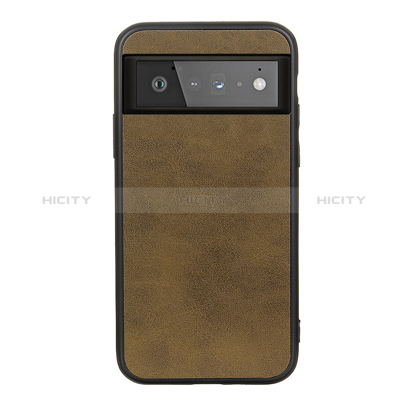 Coque Luxe Cuir Housse Etui B08H pour Google Pixel 6 5G Plus