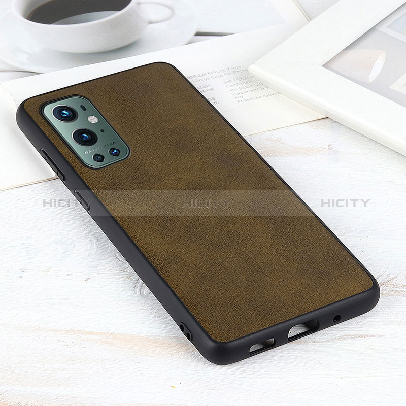 Coque Luxe Cuir Housse Etui B08H pour OnePlus 9 Pro 5G Plus