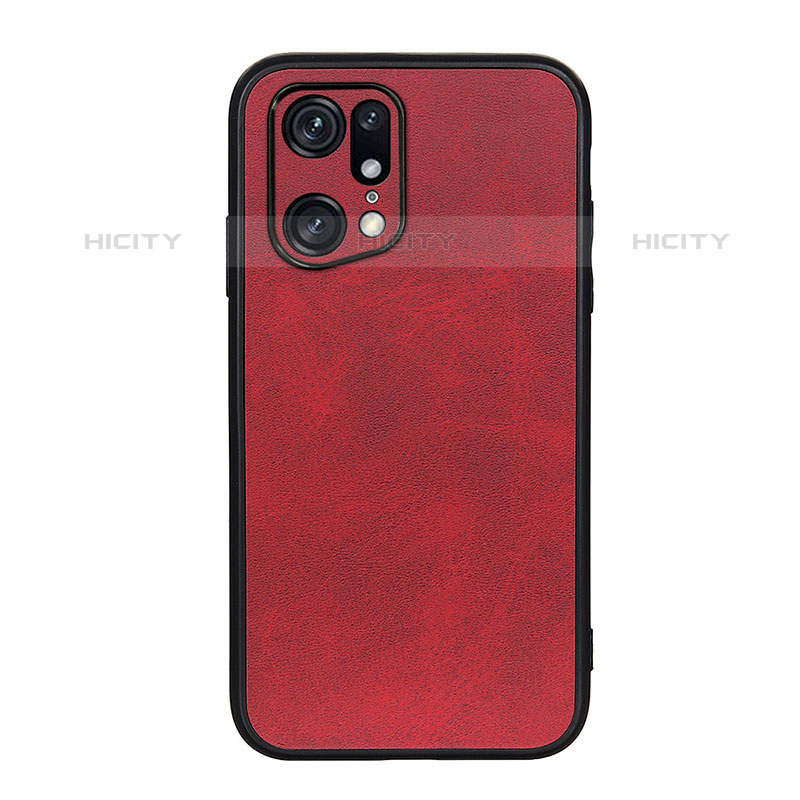 Coque Luxe Cuir Housse Etui B08H pour Oppo Find X5 Pro 5G Plus