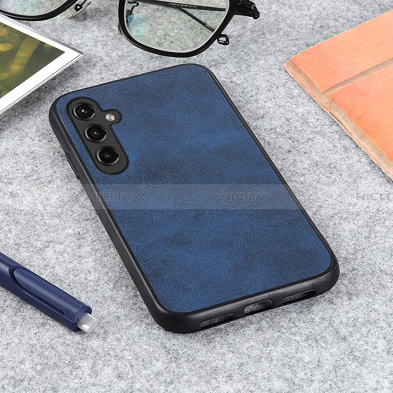 Coque Luxe Cuir Housse Etui B08H pour Samsung Galaxy A14 4G Plus