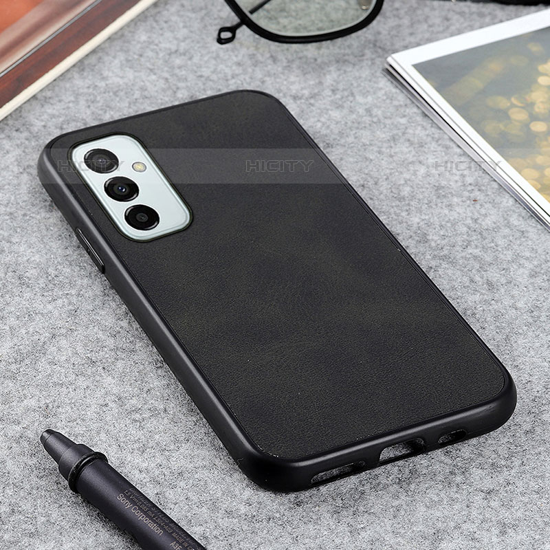 Coque Luxe Cuir Housse Etui B08H pour Samsung Galaxy M23 5G Noir Plus