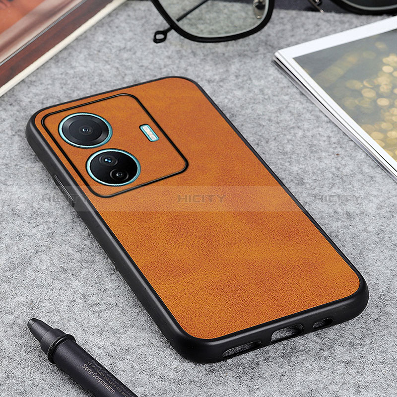 Coque Luxe Cuir Housse Etui B08H pour Vivo T1 5G Plus