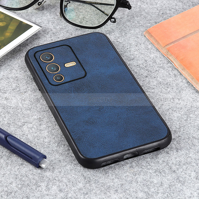 Coque Luxe Cuir Housse Etui B08H pour Vivo V23 5G Plus