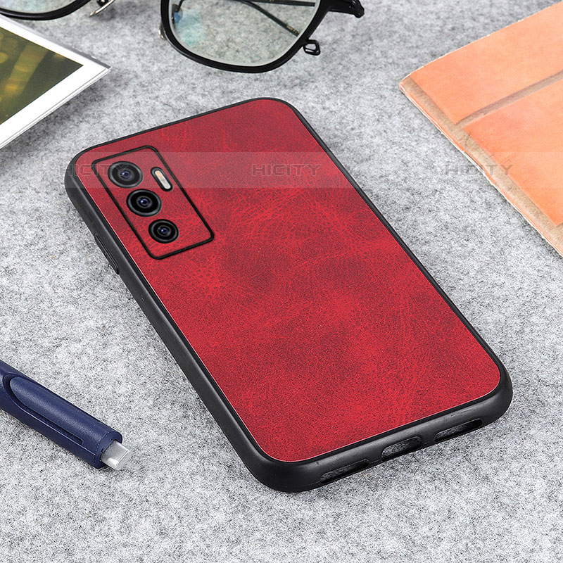 Coque Luxe Cuir Housse Etui B08H pour Vivo V23e Plus