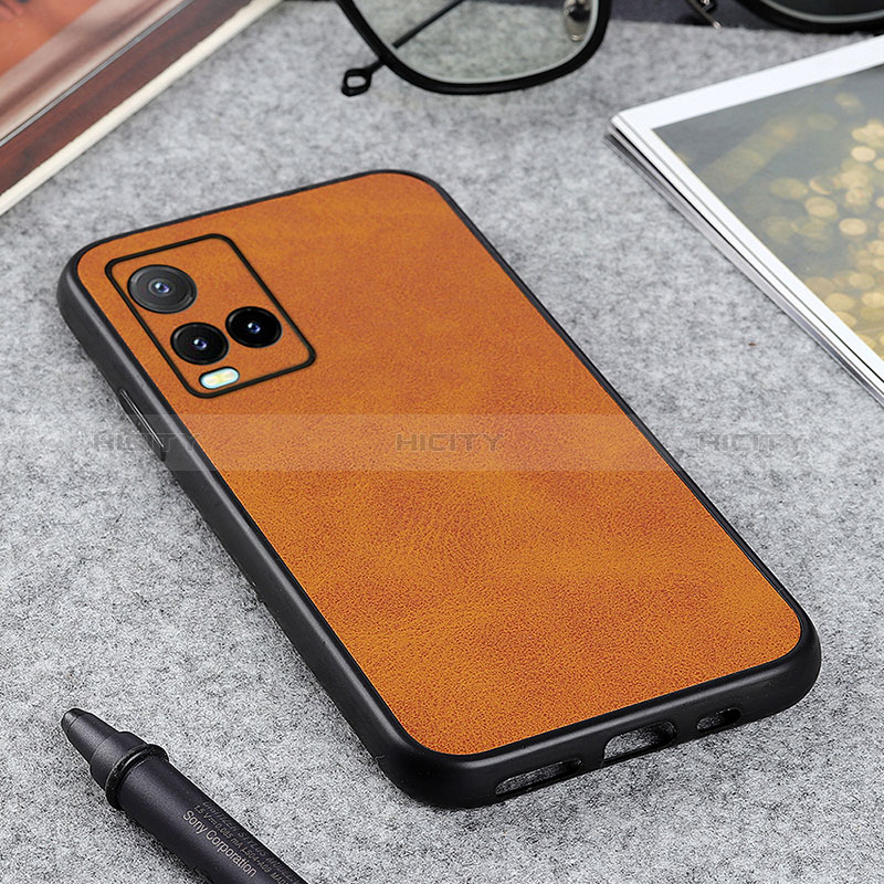 Coque Luxe Cuir Housse Etui B08H pour Vivo Y21 Plus